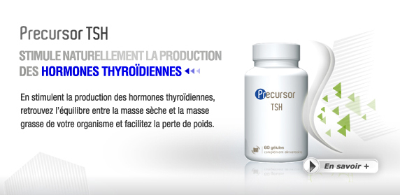Precursor TSH : Stimule naturellement la production des Hormones Thyro�diennes