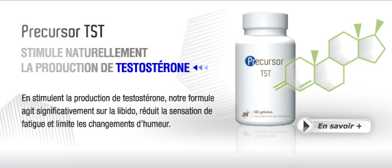 Precursor TST : Stimule naturellement la production de Testostrone