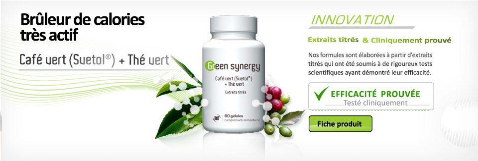 Café vert (Svetol®) + Thé vert