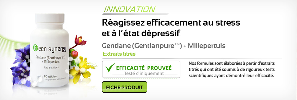 Gentiane (Gentianpure™) + Millepertuis