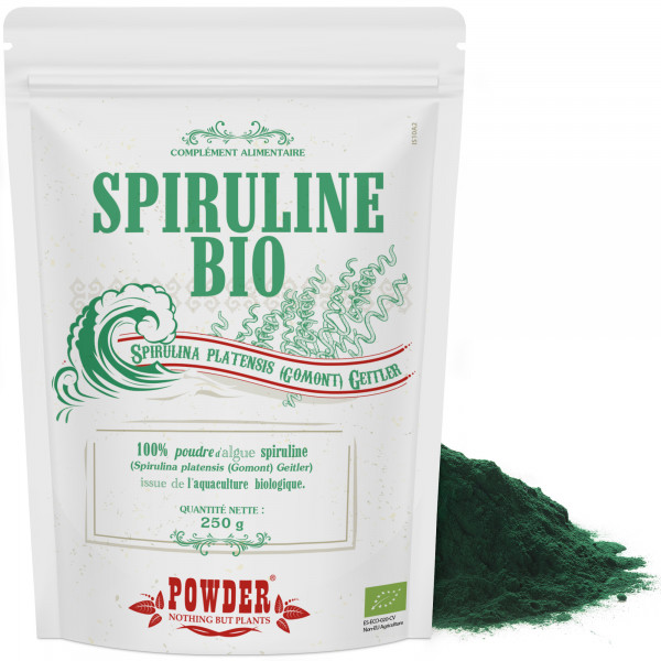 Spiruline biologique en poudre