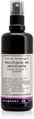  Lotion Botanique Purifiante et matifiante