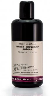 Huile végétale d'amande douce Bio