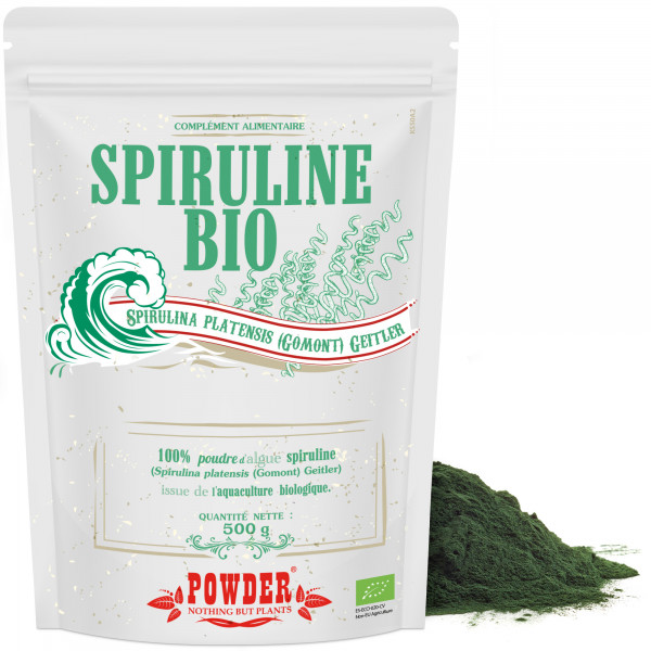 Spiruline biologique en poudre
