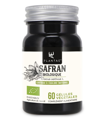 Le safran contribue à l'équilibre émotionnel, favorise la relaxation et maintient un état d'esprit positif