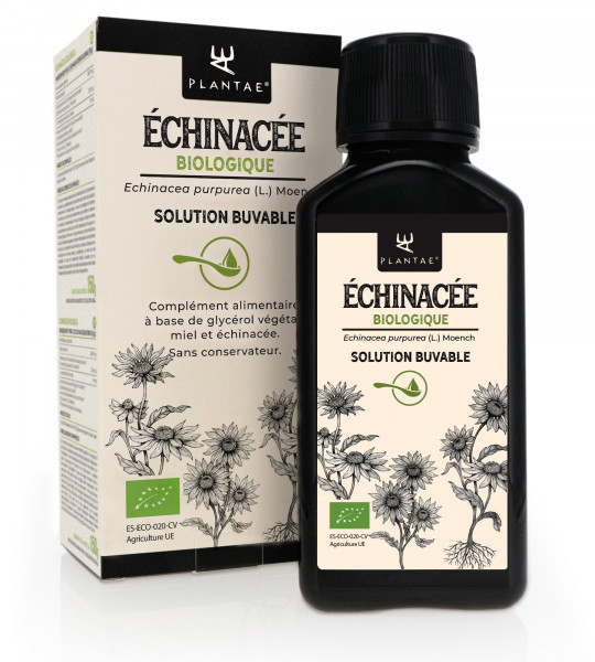 Solution buvable d'Échinacée Biologique