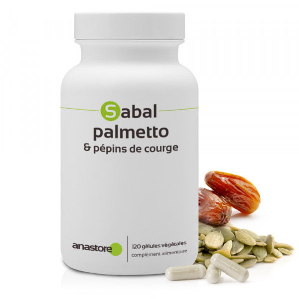 Sabal palmetto et pépins de courge