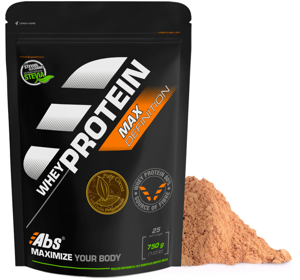Proteína Whey Max Definition saveur cacao