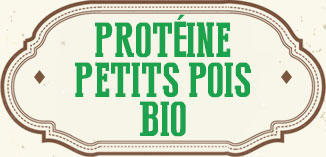 PROTÉINE DE PETITS POIS EN POUDRE