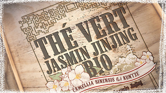 THÉ VERT JASMIN JINJING BIO POWDER