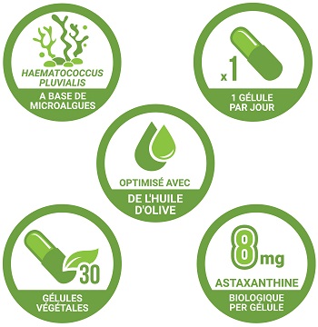 Qualité garantie astaxanthine Anastore